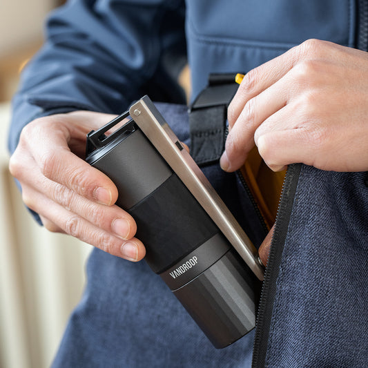 How to use manual coffee grinder