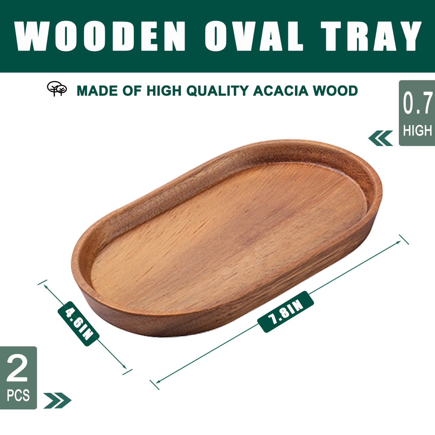 Vandroop Small Serving Trays