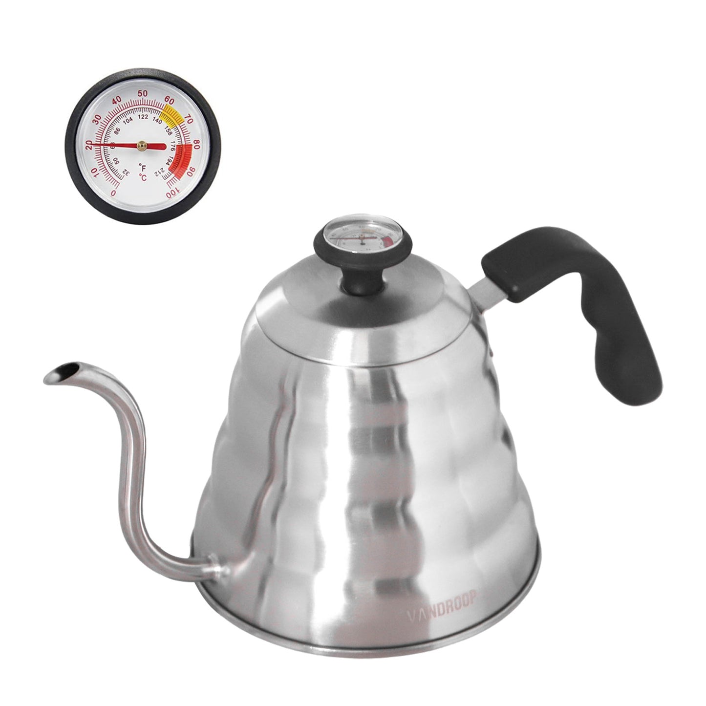 Vandroop Pour Over Coffee Kettle with Thermometer