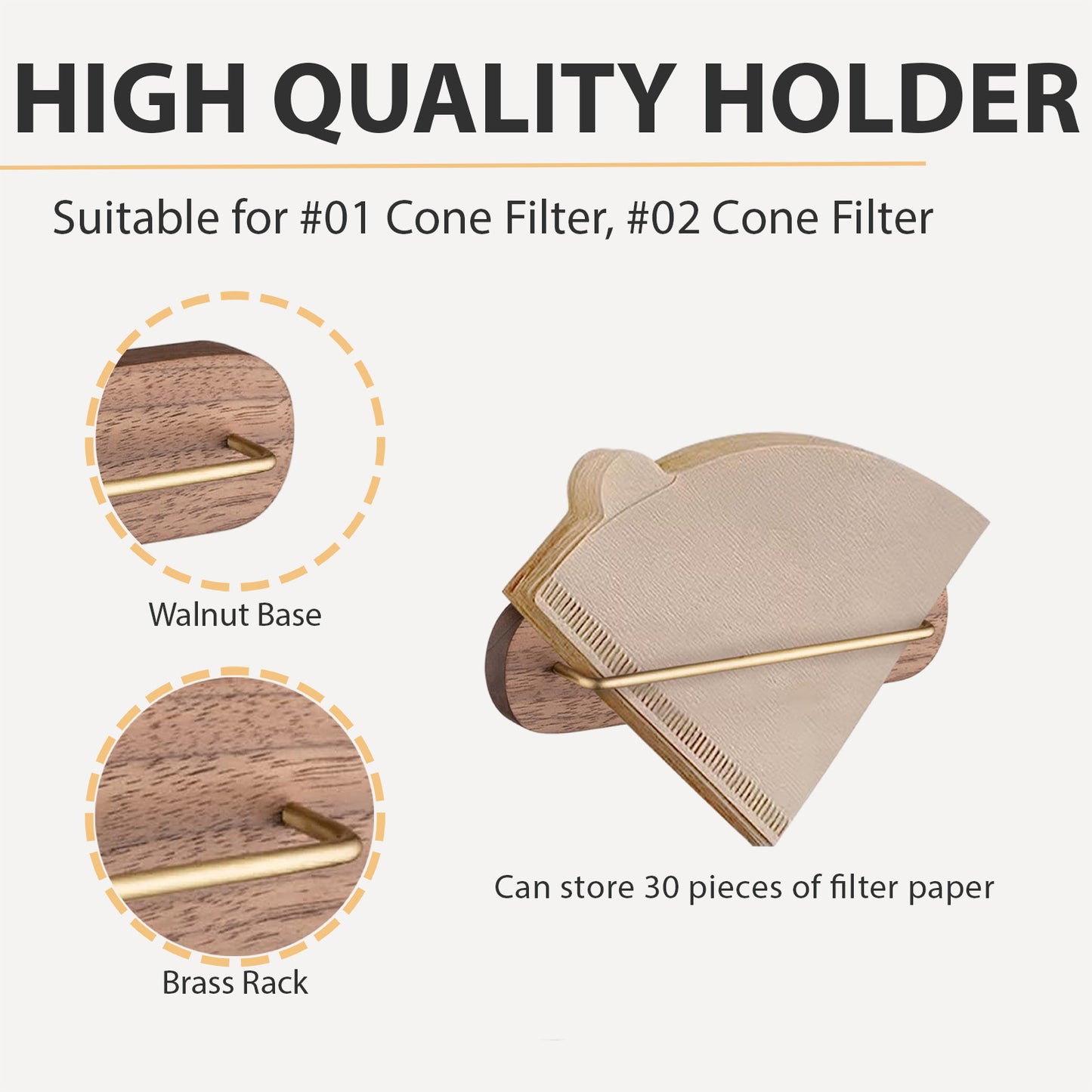 Vandroop Coffee Filter Holder