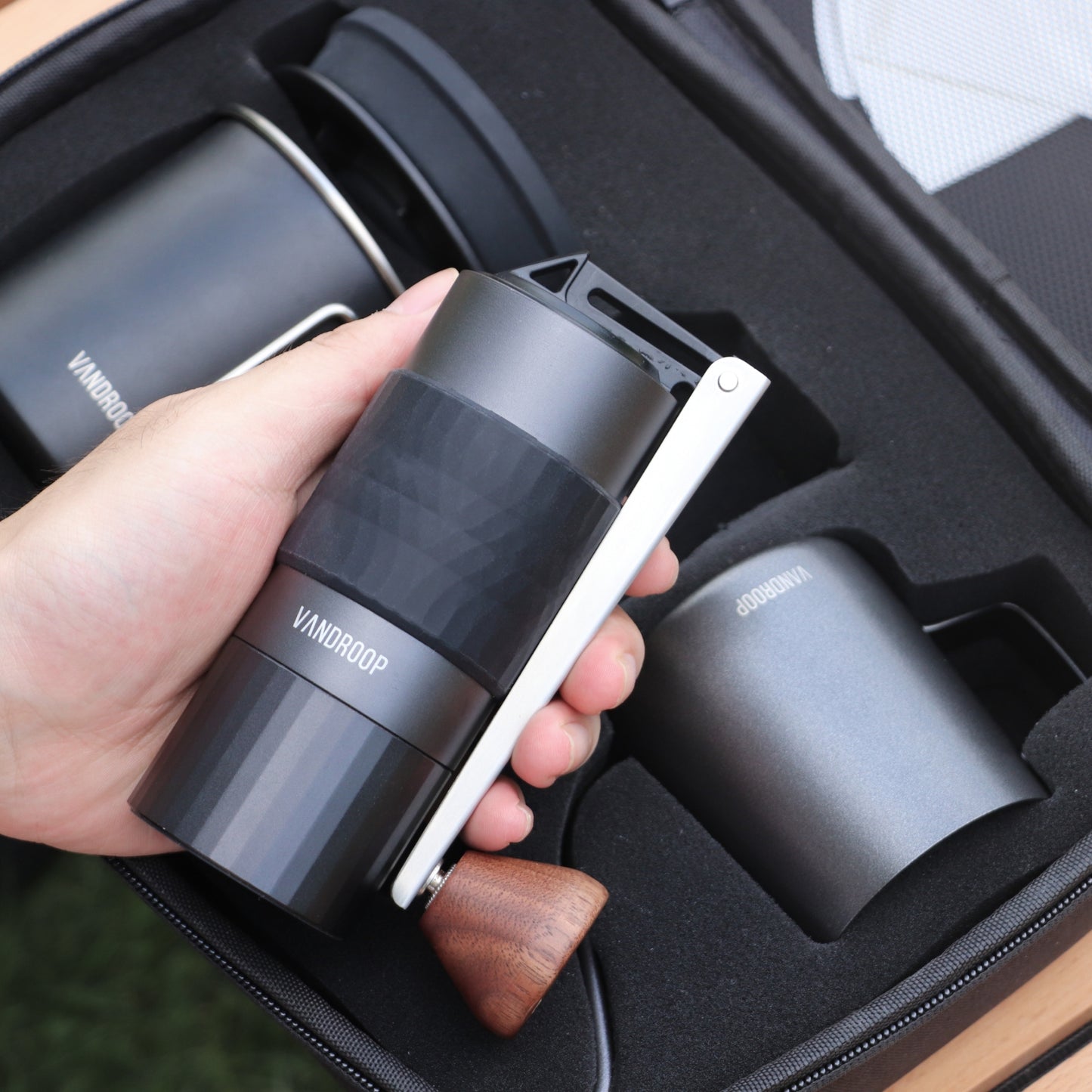 Vandroop ALL in 1 Portable Pour Over Coffee Maker Set