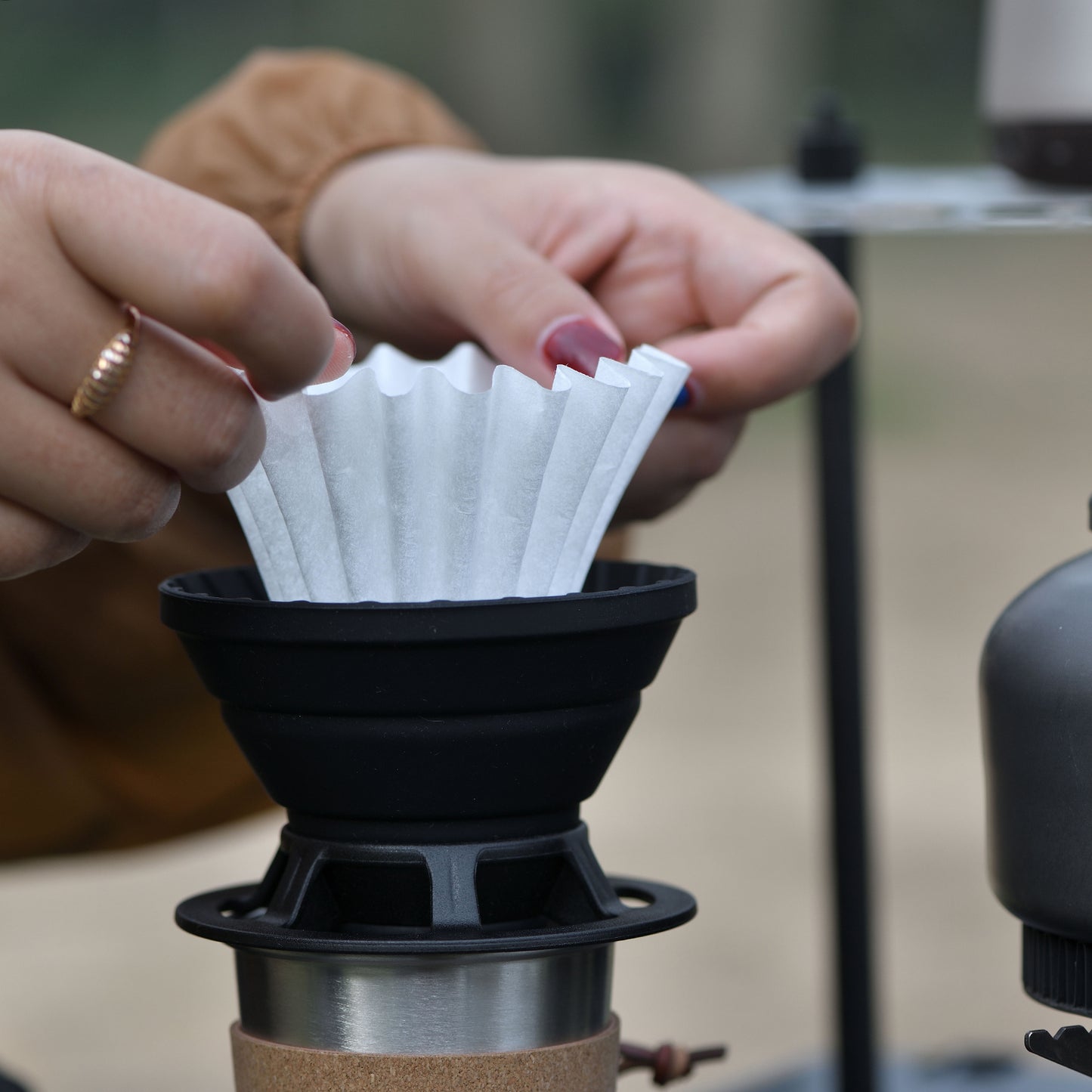 Vandroop Silicone Collapsible Coffee Dripper