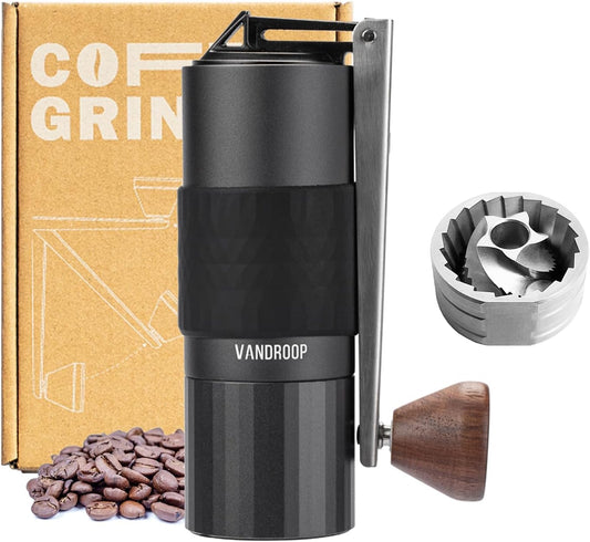 Vandroop Portable Manual Coffee Grinder