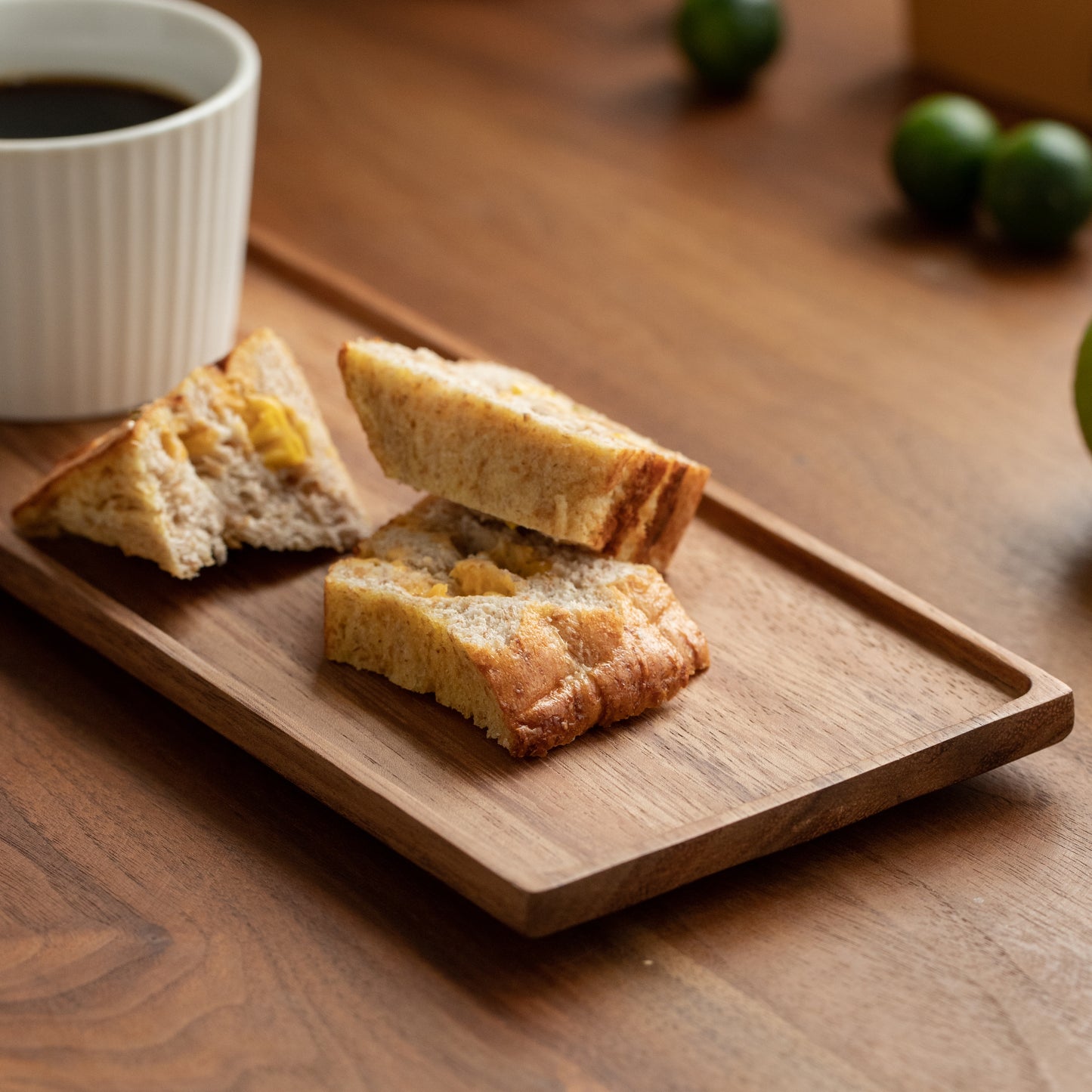 Vandroop Wooden Small Serving Platter