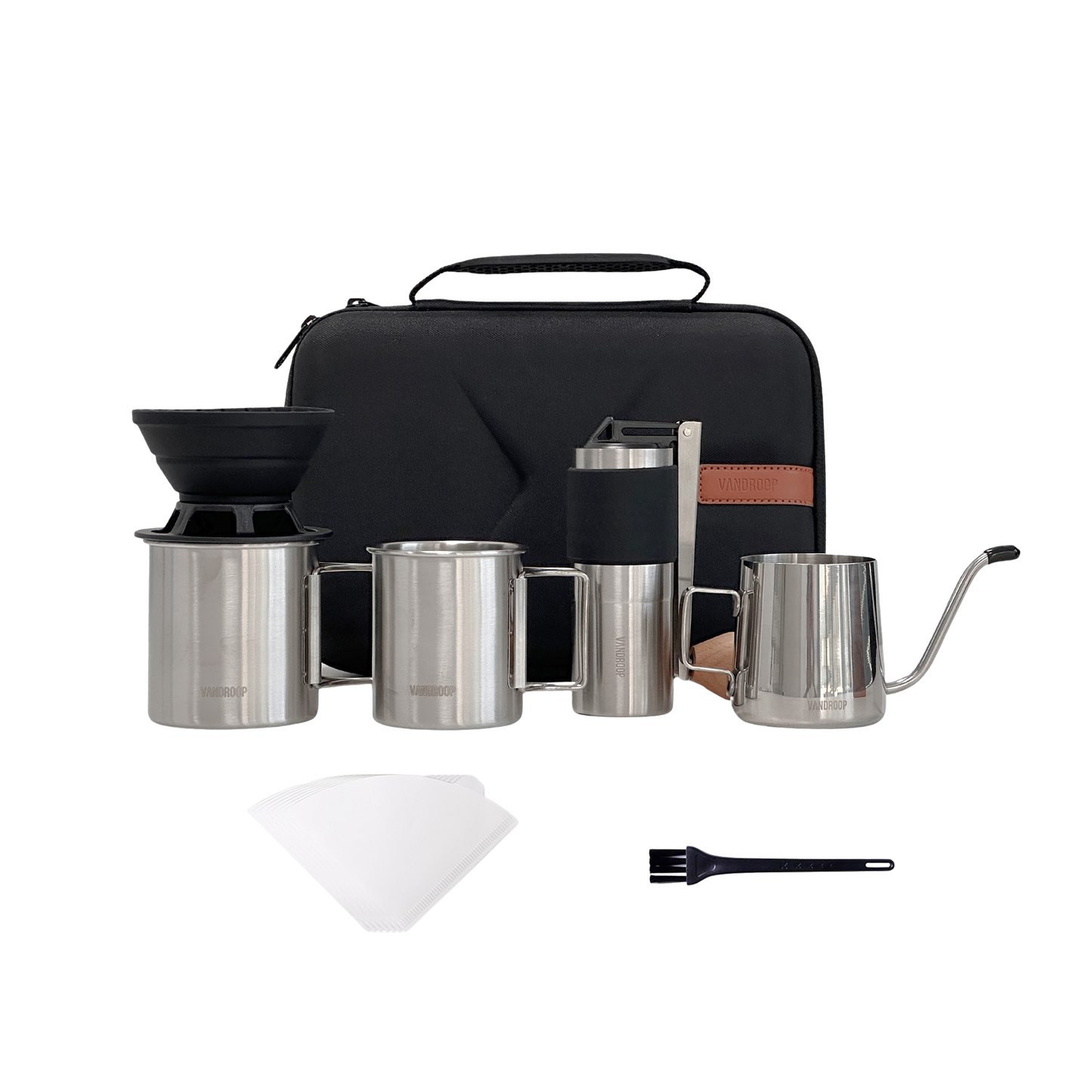 Vandroop ALL in 1 Portable Pour Over Coffee Maker Set