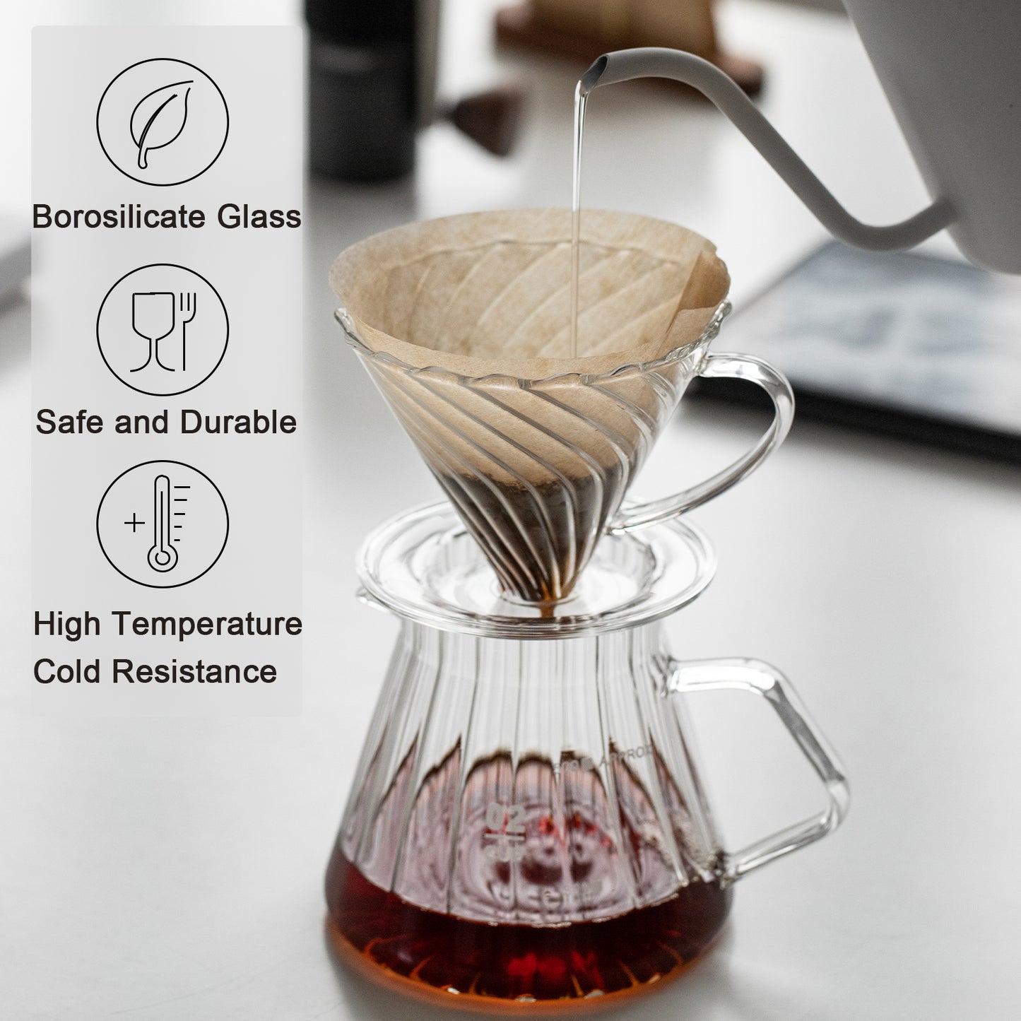 Vandroop Pour Over Coffee Maker