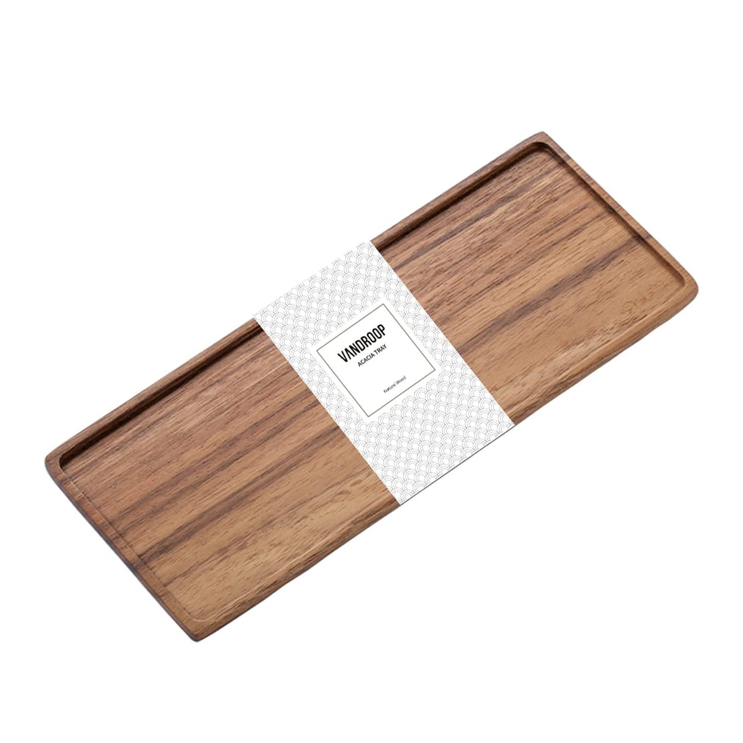 Vandroop Wooden Small Serving Platter