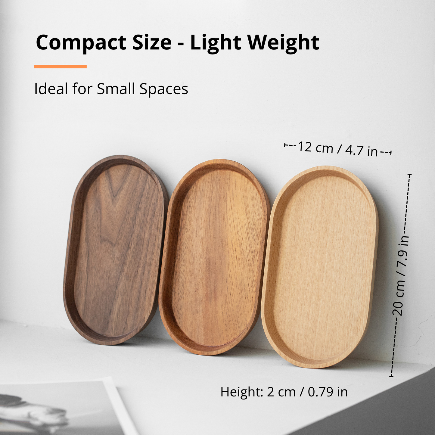 Vandroop Small Serving Trays
