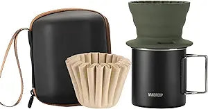 Vandroop Portable Pour Over Coffee Maker Set