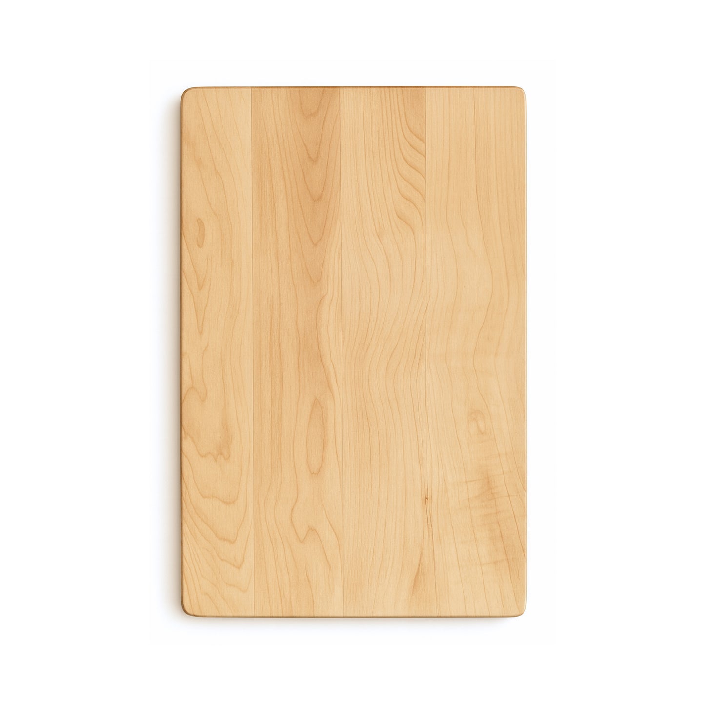 Hard Maple Cutting Board for Kitchen 1.0” Thick with Invisible Inner Handle