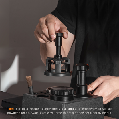 WDT Tool Espresso 51mm, 9 Needle Espresso Stirrer Distribution Tool for Barista