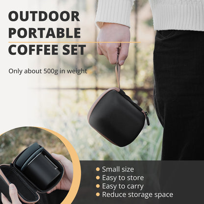 Vandroop Portable Pour Over Coffee Maker Set