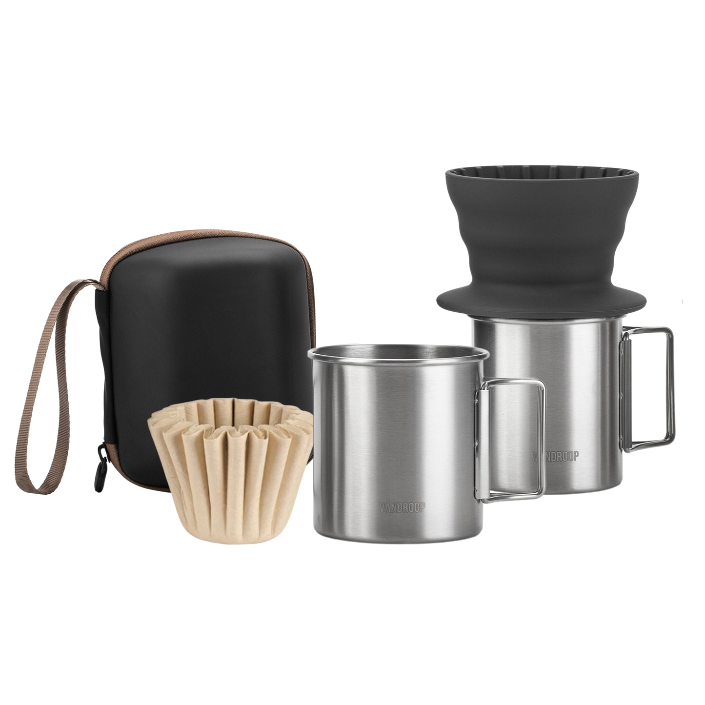 Vandroop Portable Pour Over Coffee Maker Set