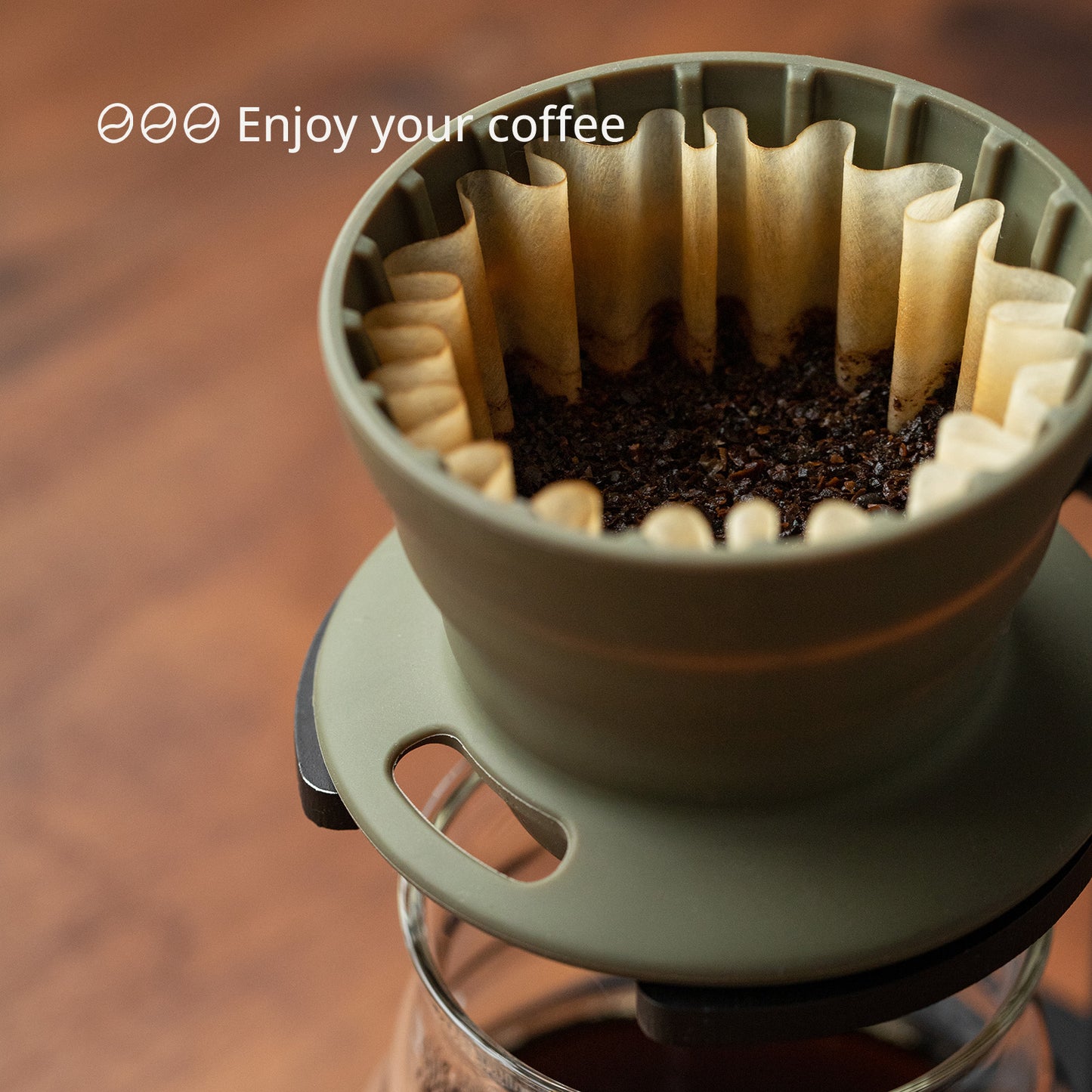 Vandroop zusammenklappbarer Kaffeetropfer (1–2 Tassen) 